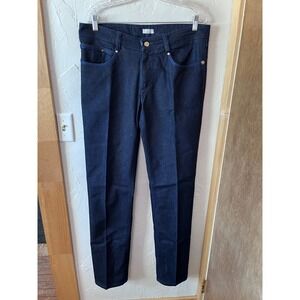 GF Ferre Mens Dark Wash Straight Leg Jeans Made in Italy Blue Size 36/34